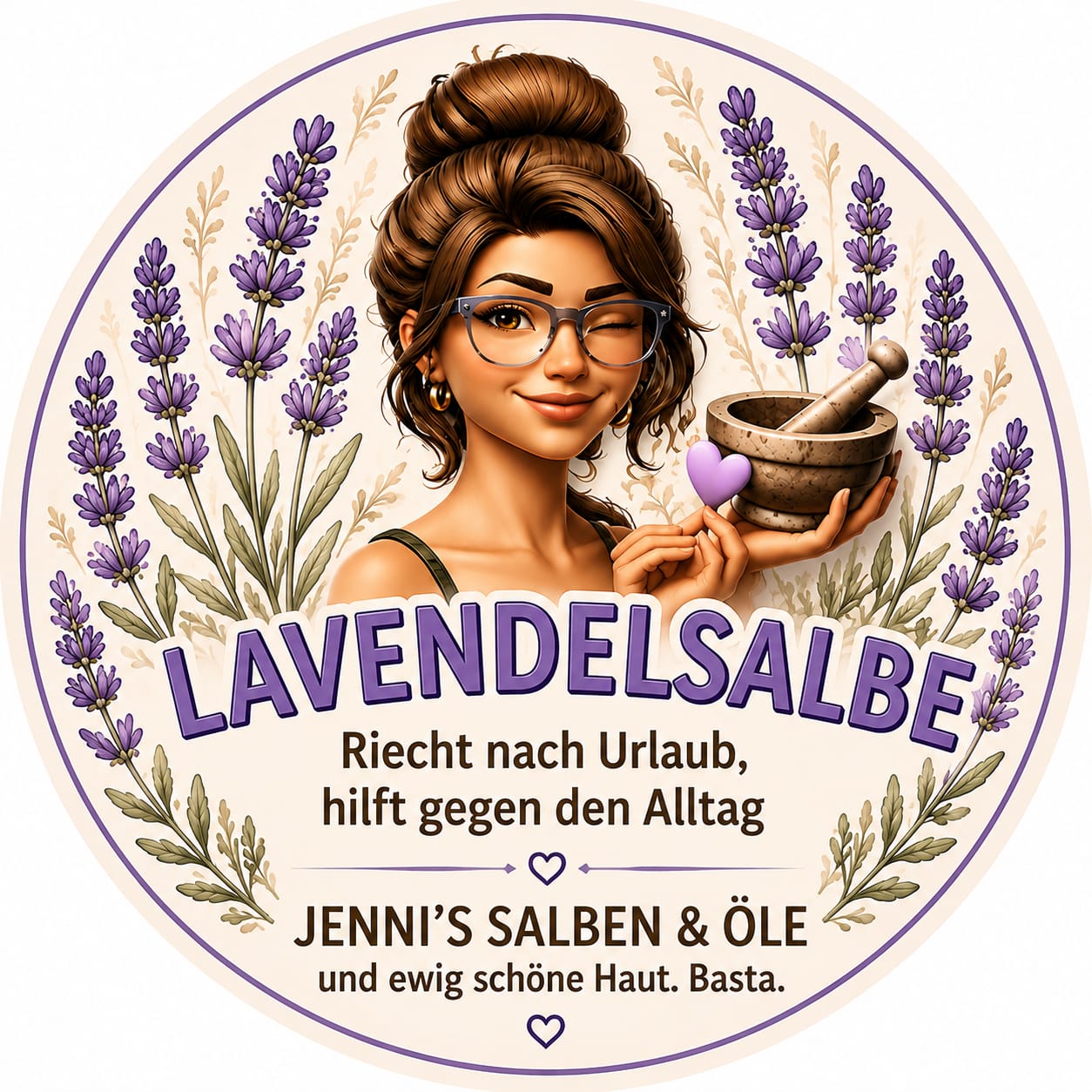 LAVENDELSALBE ( Probiererli)