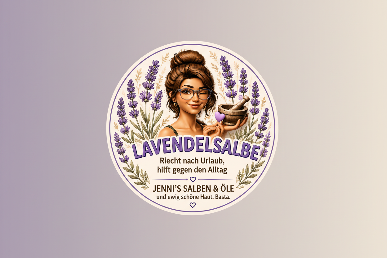 Lavendelsalbe Banner