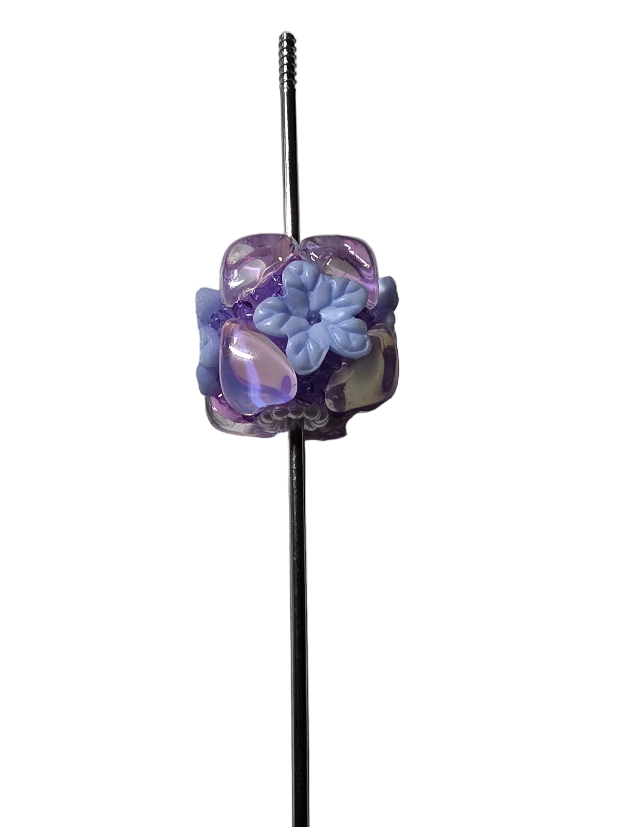 Violett Herz/Blume