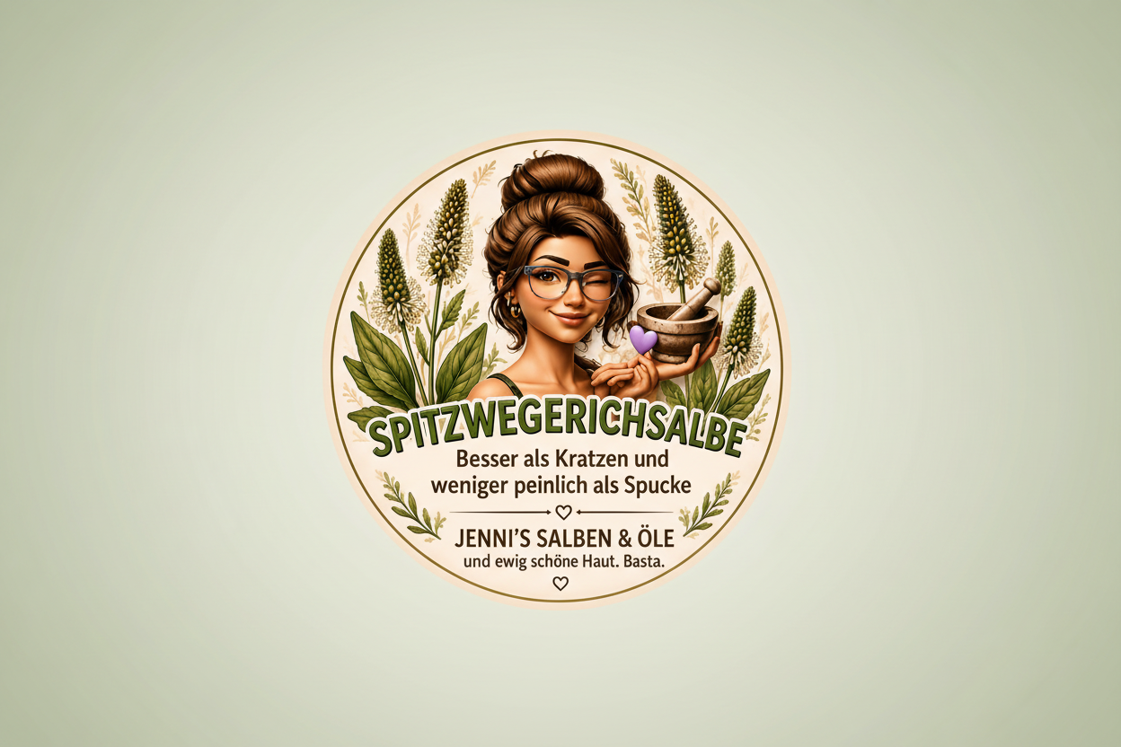 Spitzwegerichsalbe Banner